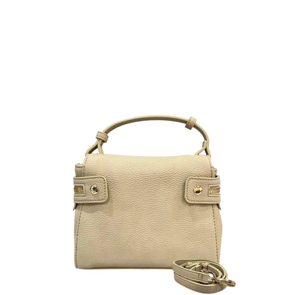 Beige PU Women Handbag