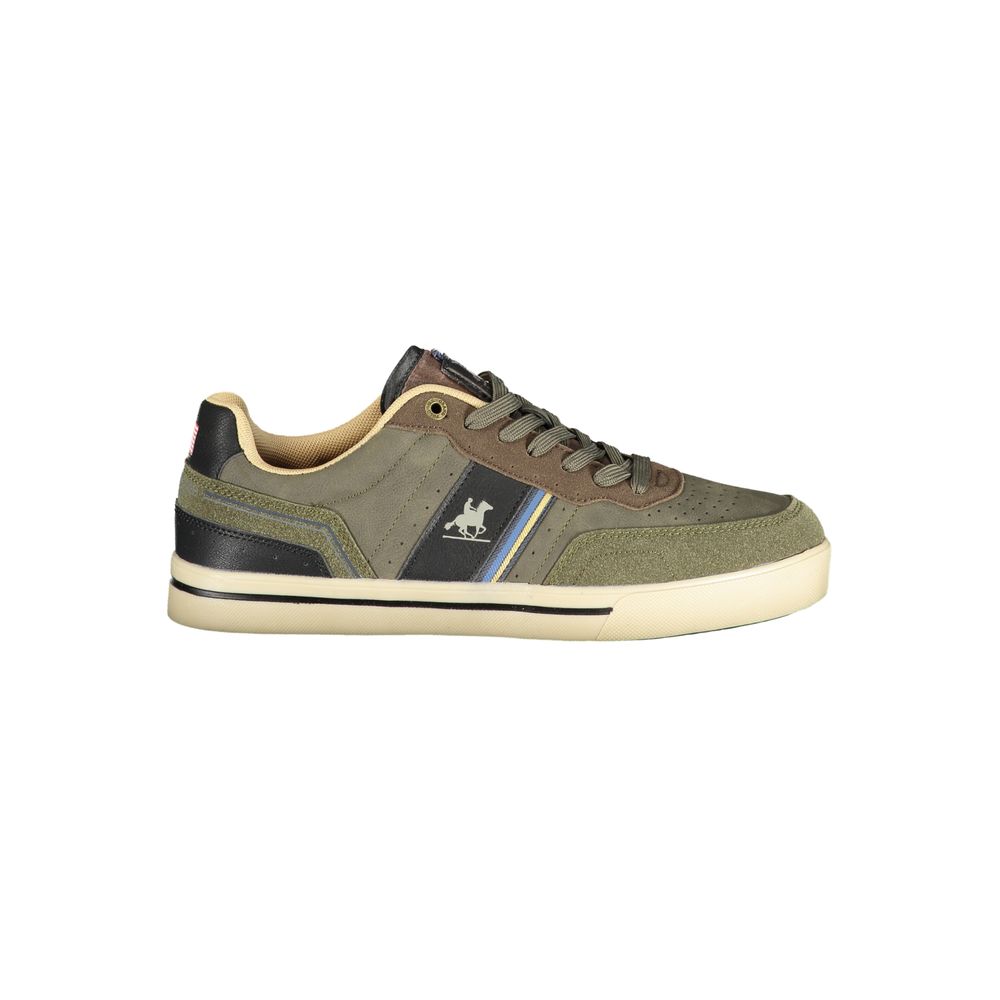 Verde Poliestere Men Sneaker