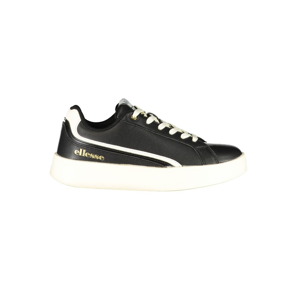 "Nero Polyurethane Women Sneaker"