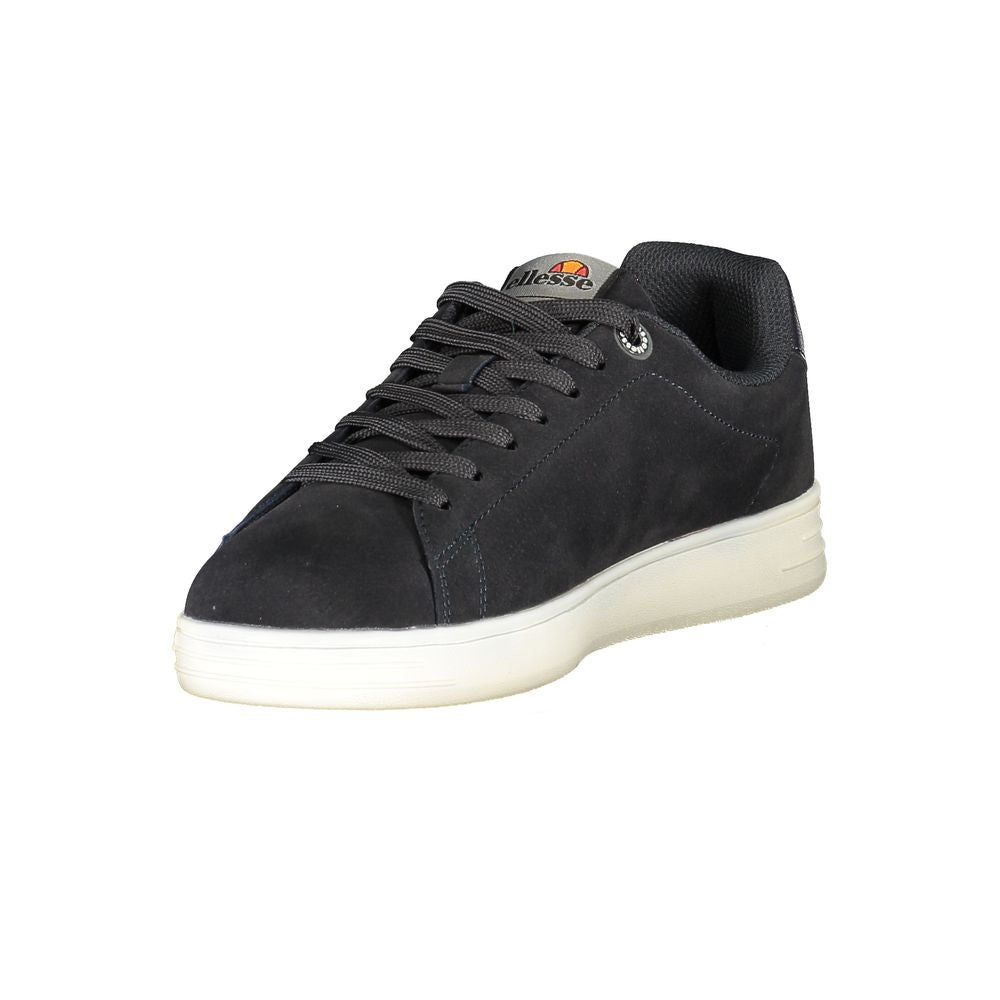 Blue Polyester Men Sneaker