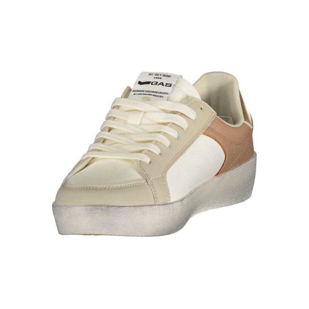 Bianco Polyurethane Women Sneaker