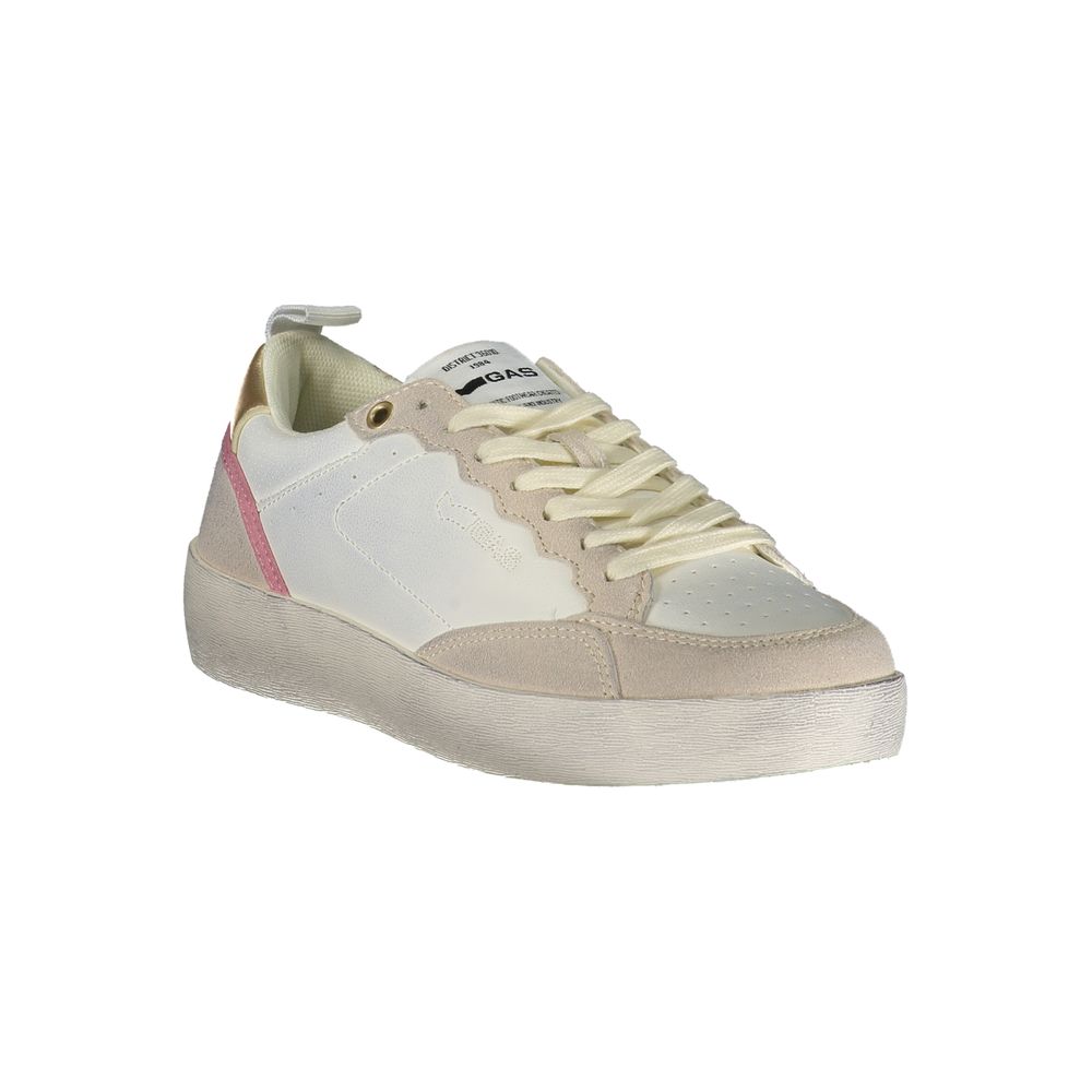 Bianco Polyurethane Women Sneaker
