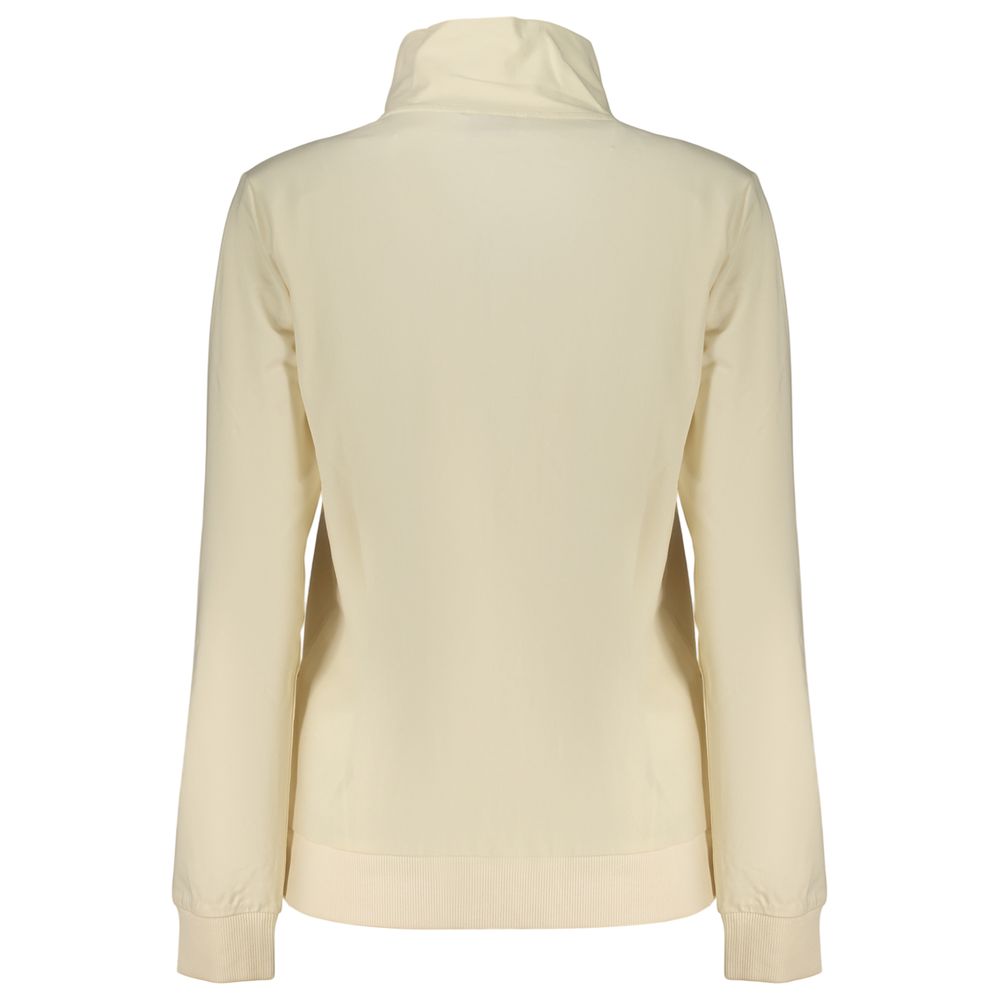 Beige Cotton Womens Sweatshirt