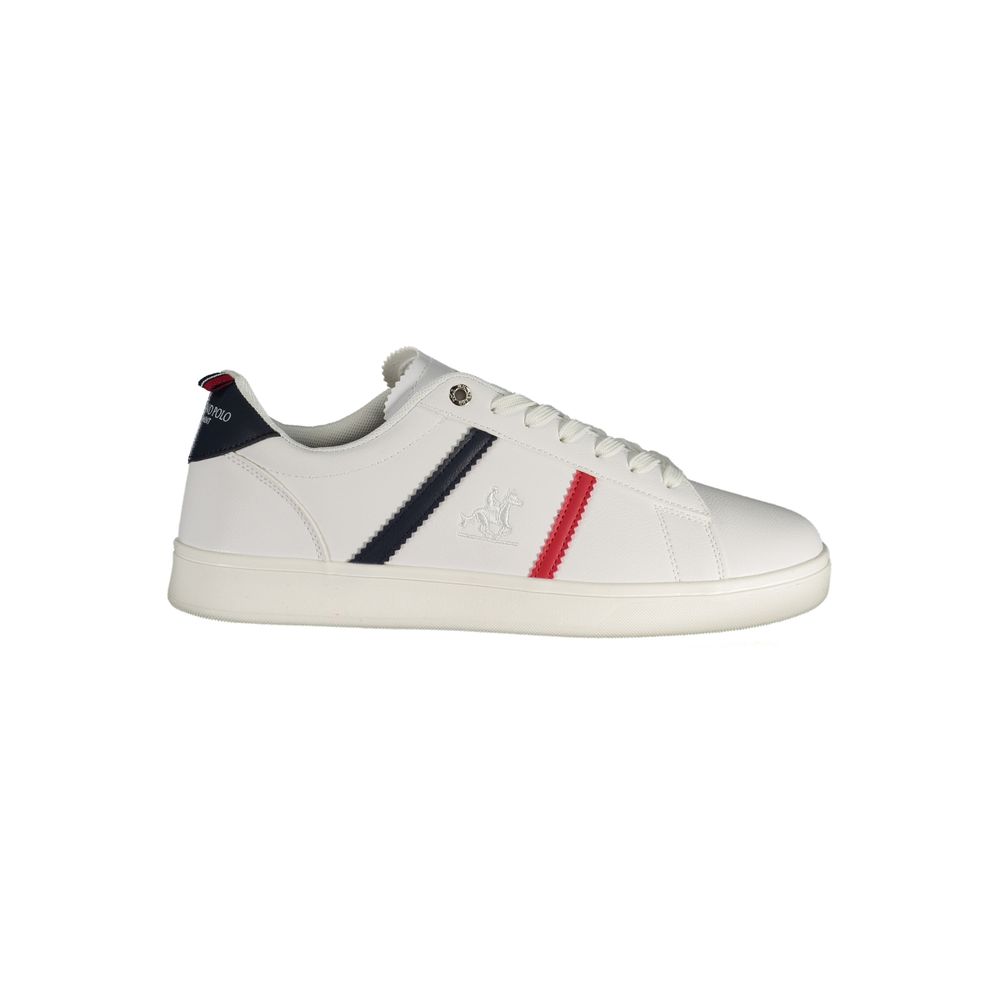 Bianco Poliuretano Uomo Sneaker