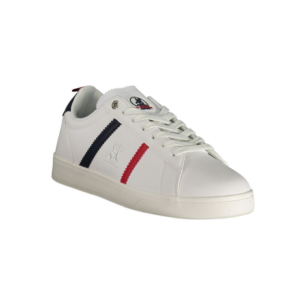Bianco Poliuretano Uomo Sneaker