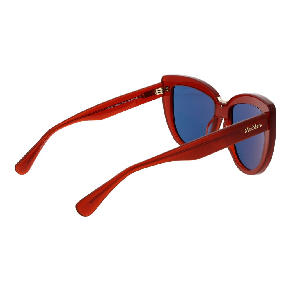 Red Acetate Sunglasses