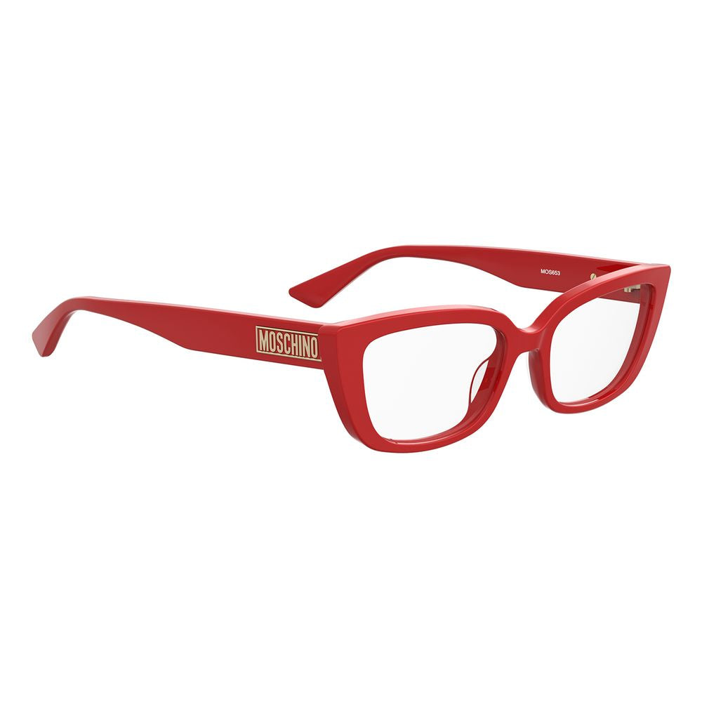 Red Plastic Glasses (Frames)