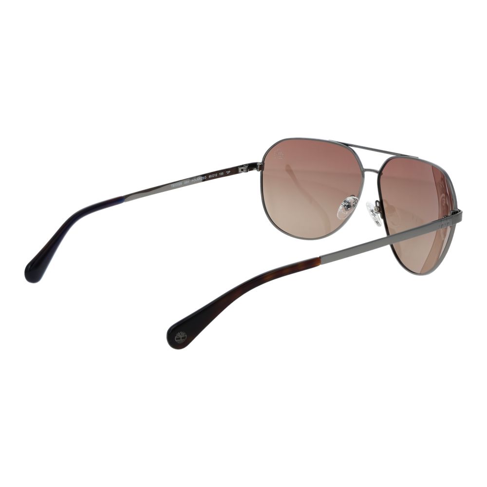 Gray Metal Sunglasses