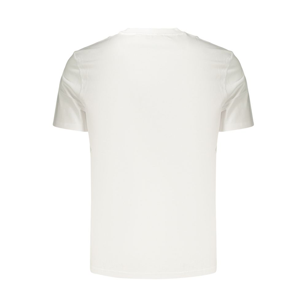 White Cotton Men's T-Shirt