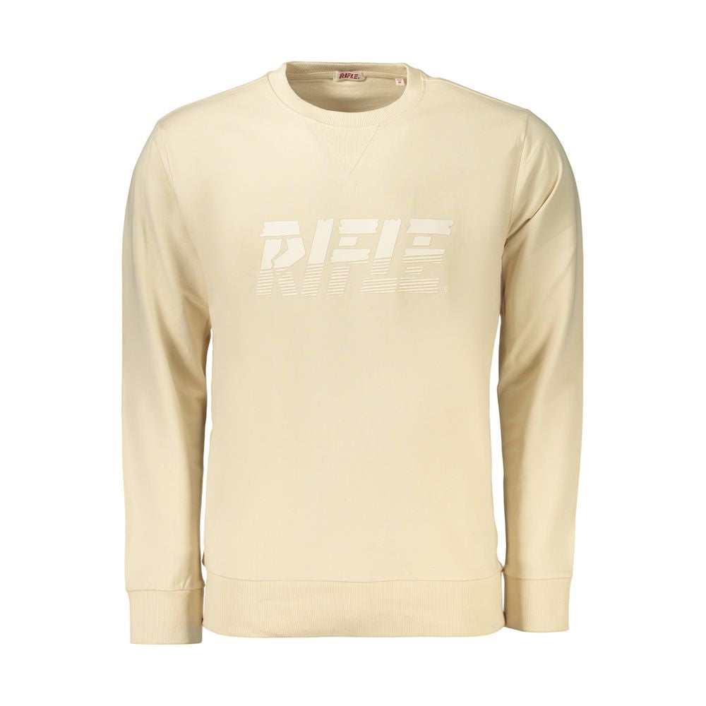 Beige Cotton Men's Sweatshirt