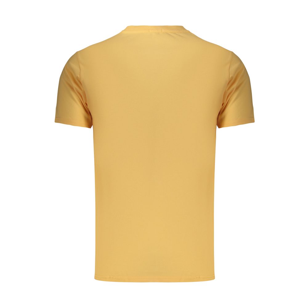 Orange Cotton Men's T-Shirt