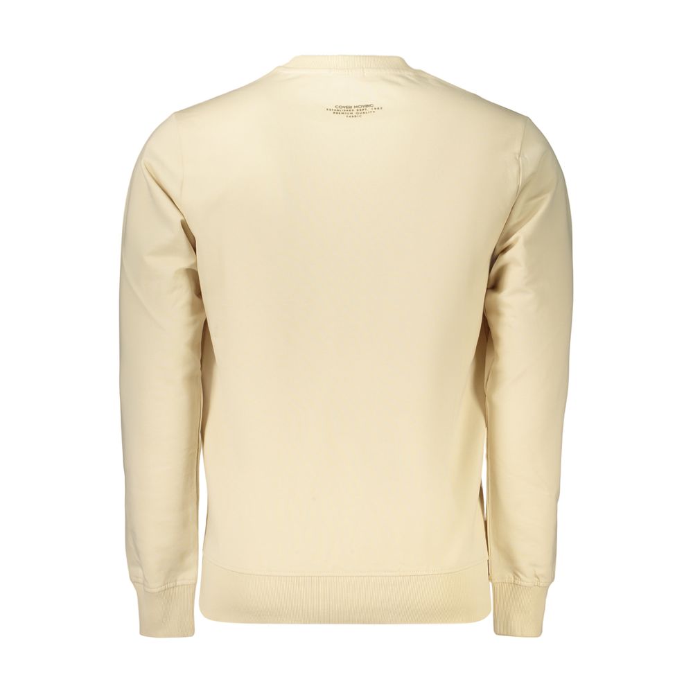 Beige Cotton Men's Sweatshirt