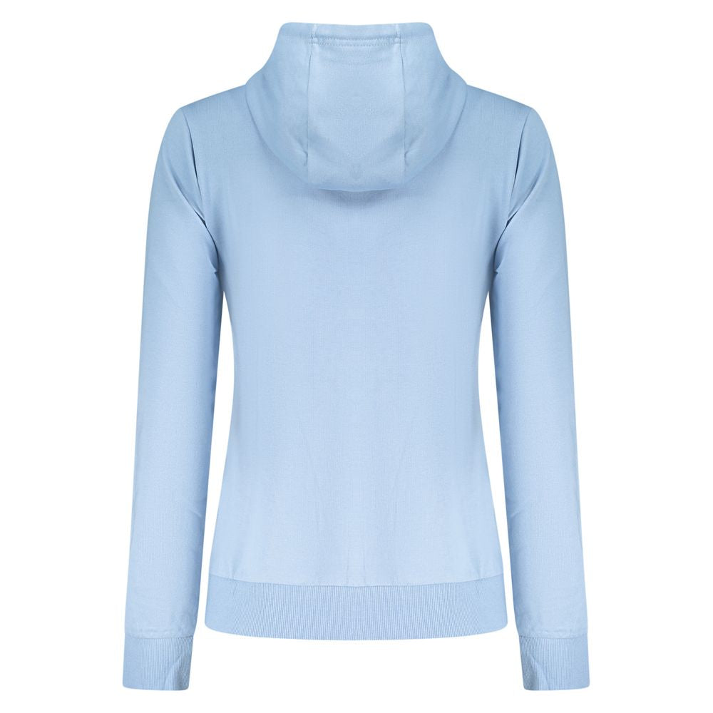 Azzurro Cotton Womens Hoodie