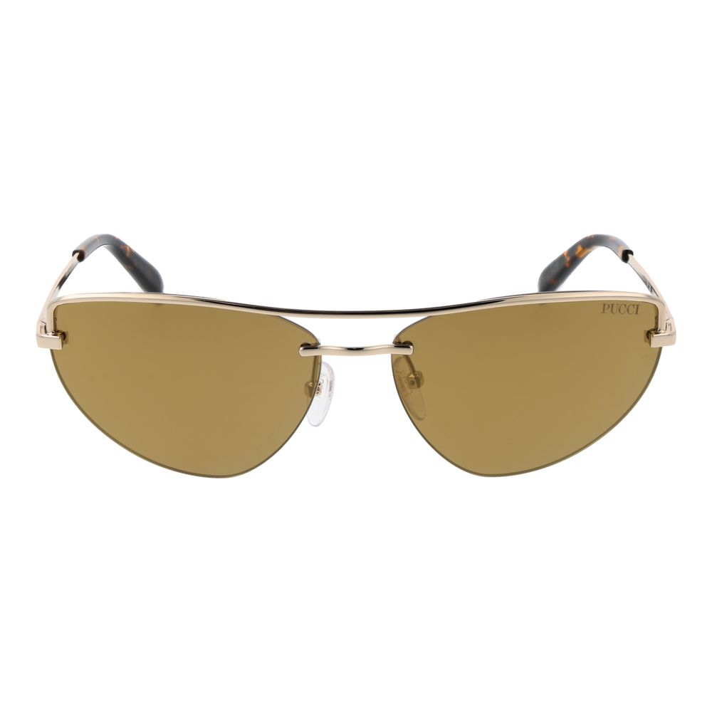 Gold Metal Sunglasses