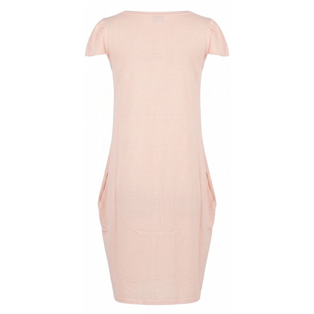Pink Cotton Women Dress