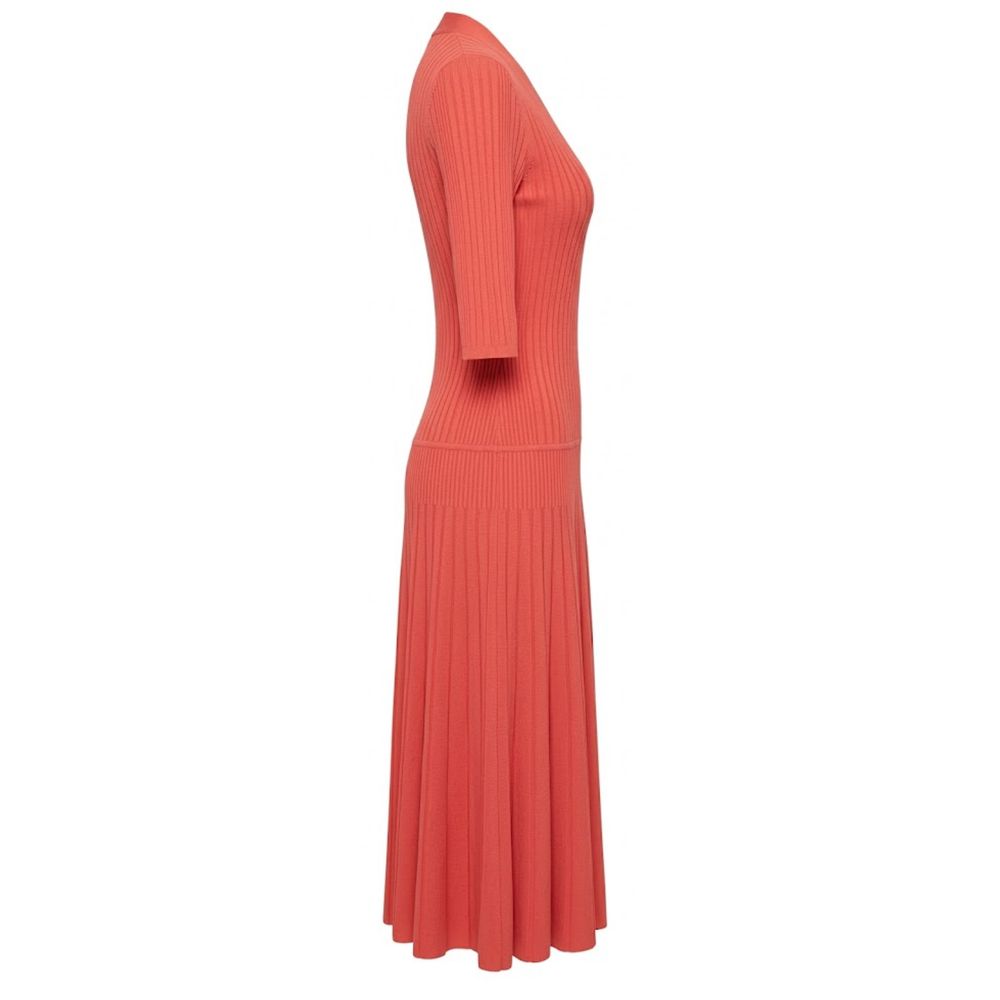 Red Cotton Women Dress
