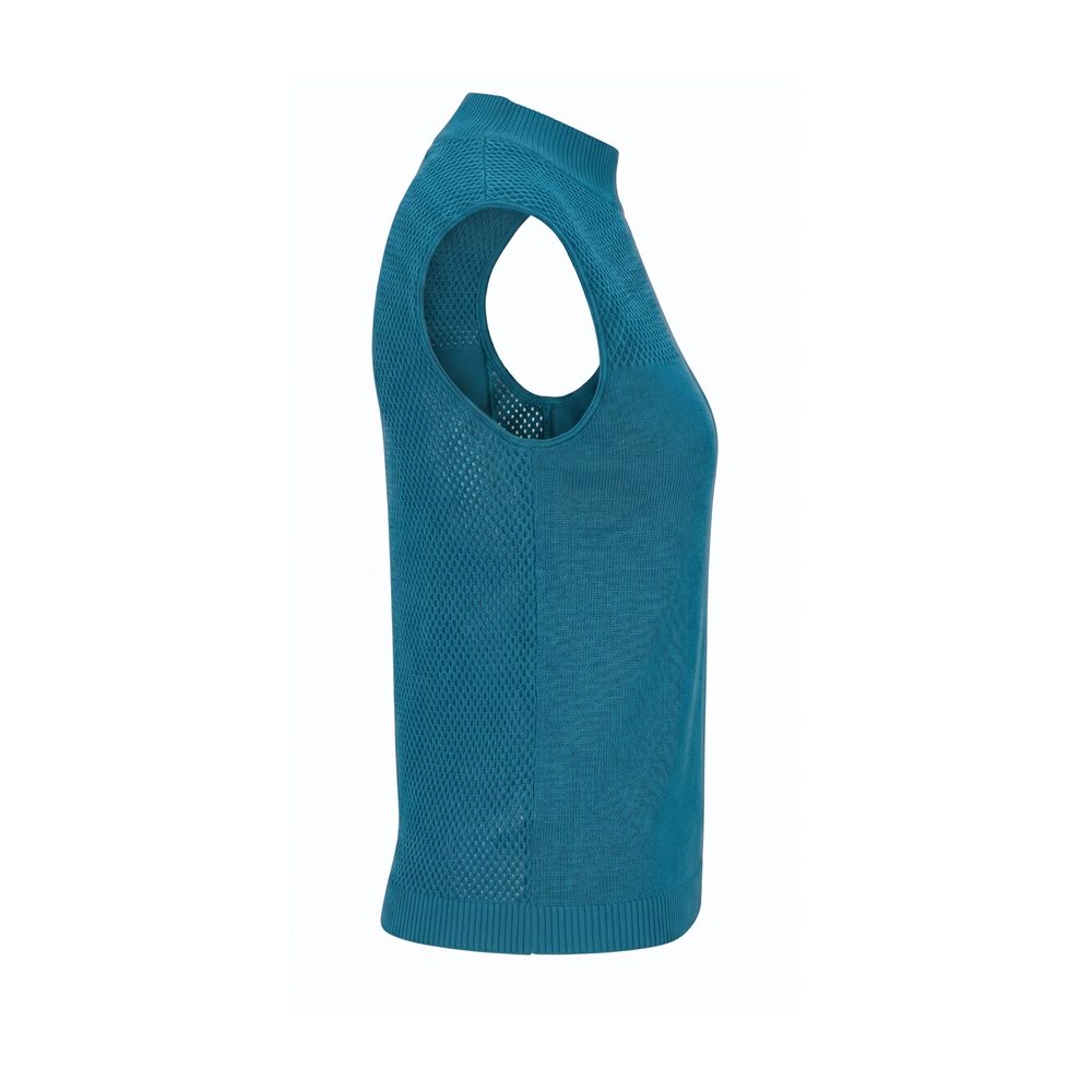 Blue Silk Women Sweater