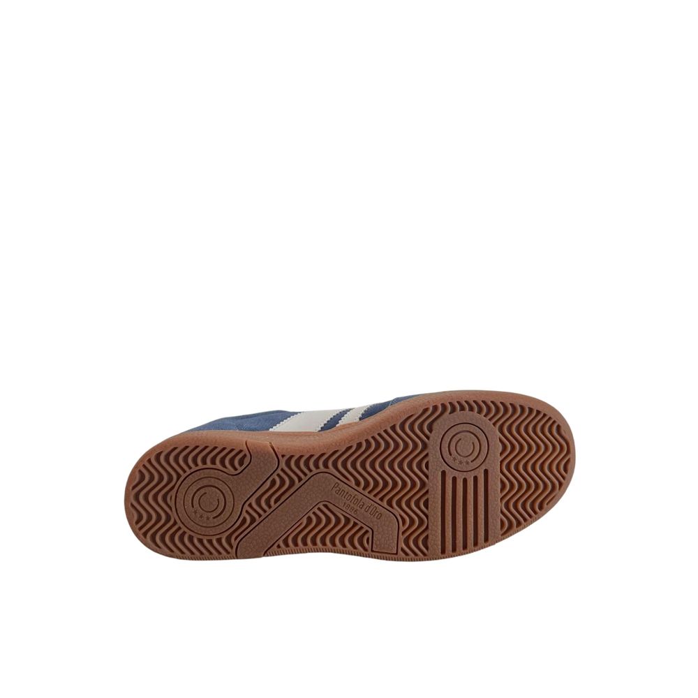 Blue Suede Men's Sneakers