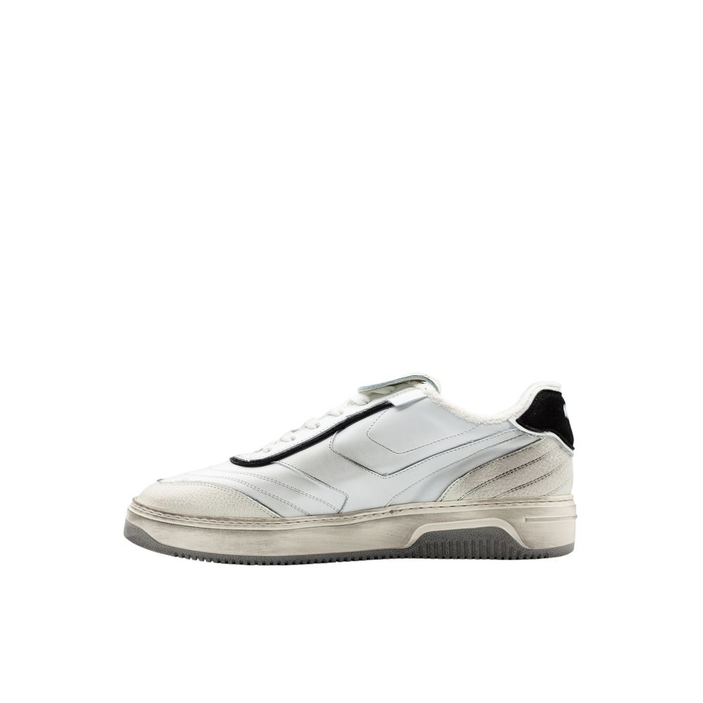White Suede Men Sneakers