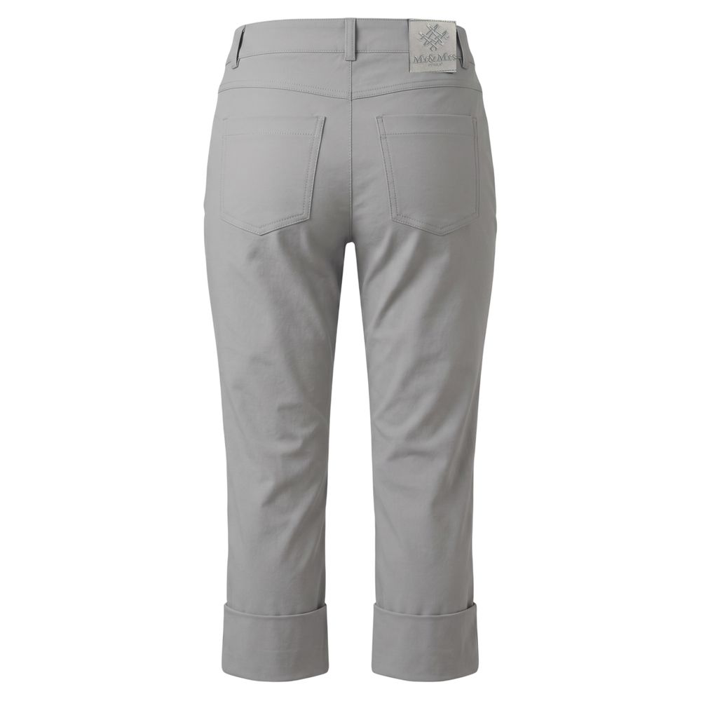 Grey Cotton Women Pants