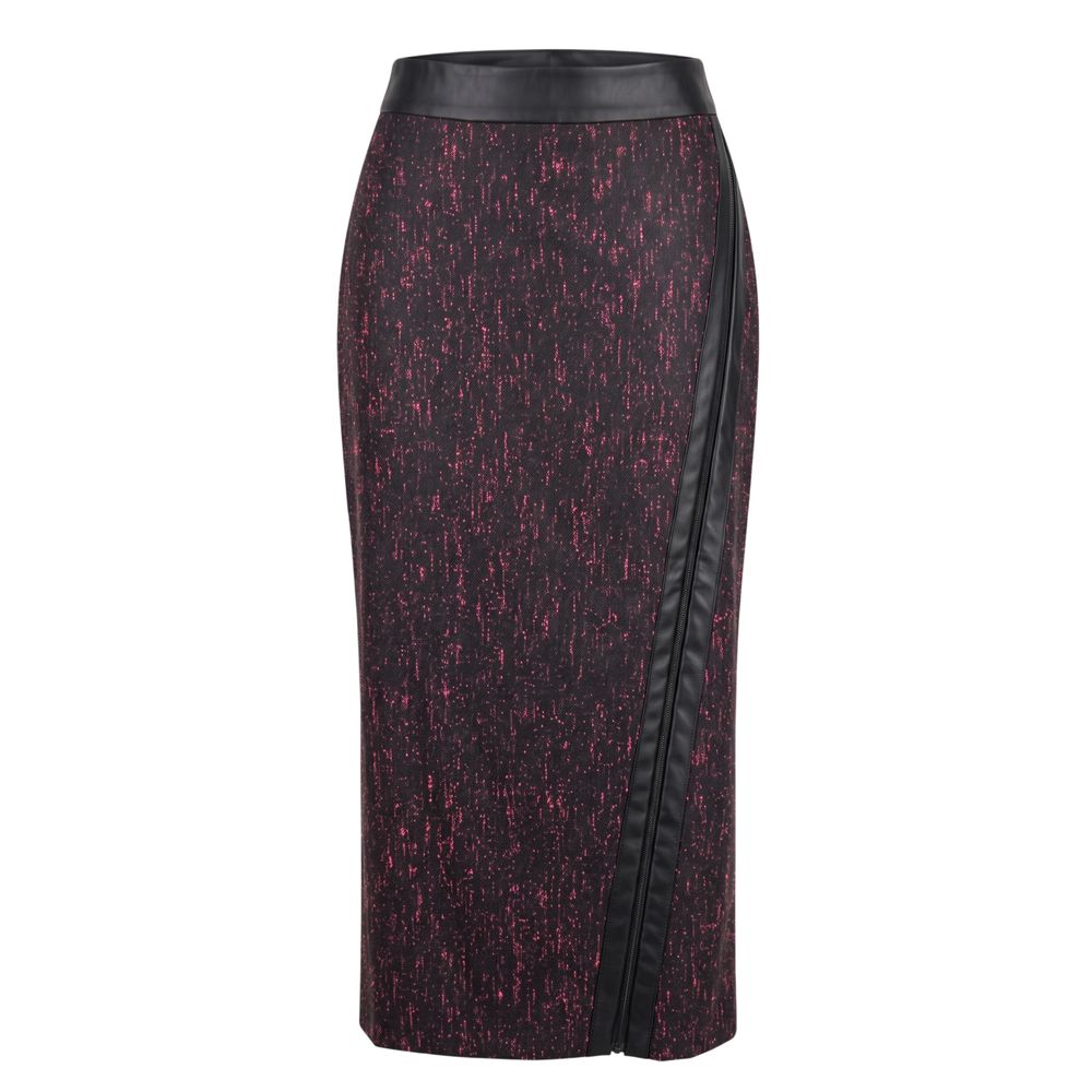 Black Wool Women Skirt