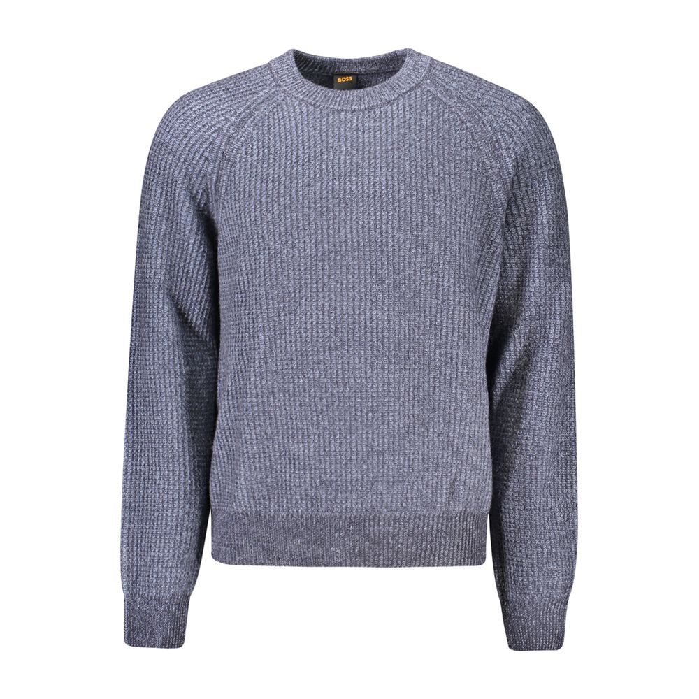 Blue Wool Sweatshirt