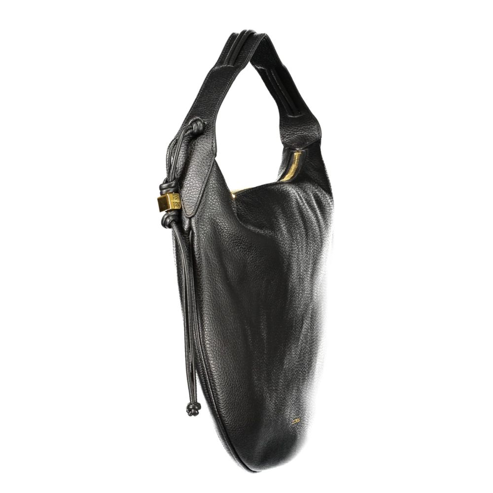 Black Leather Handbag