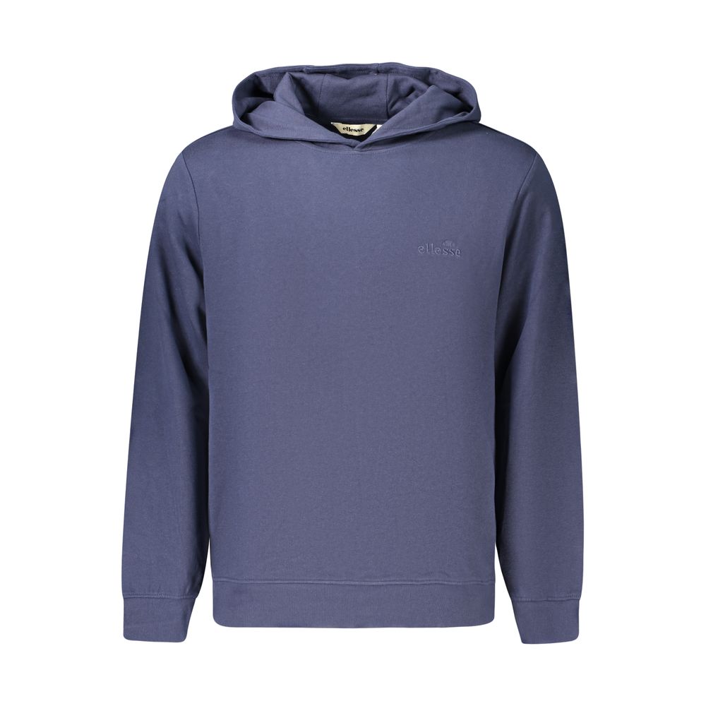 Blue Cotton Men's Sweatshirt
