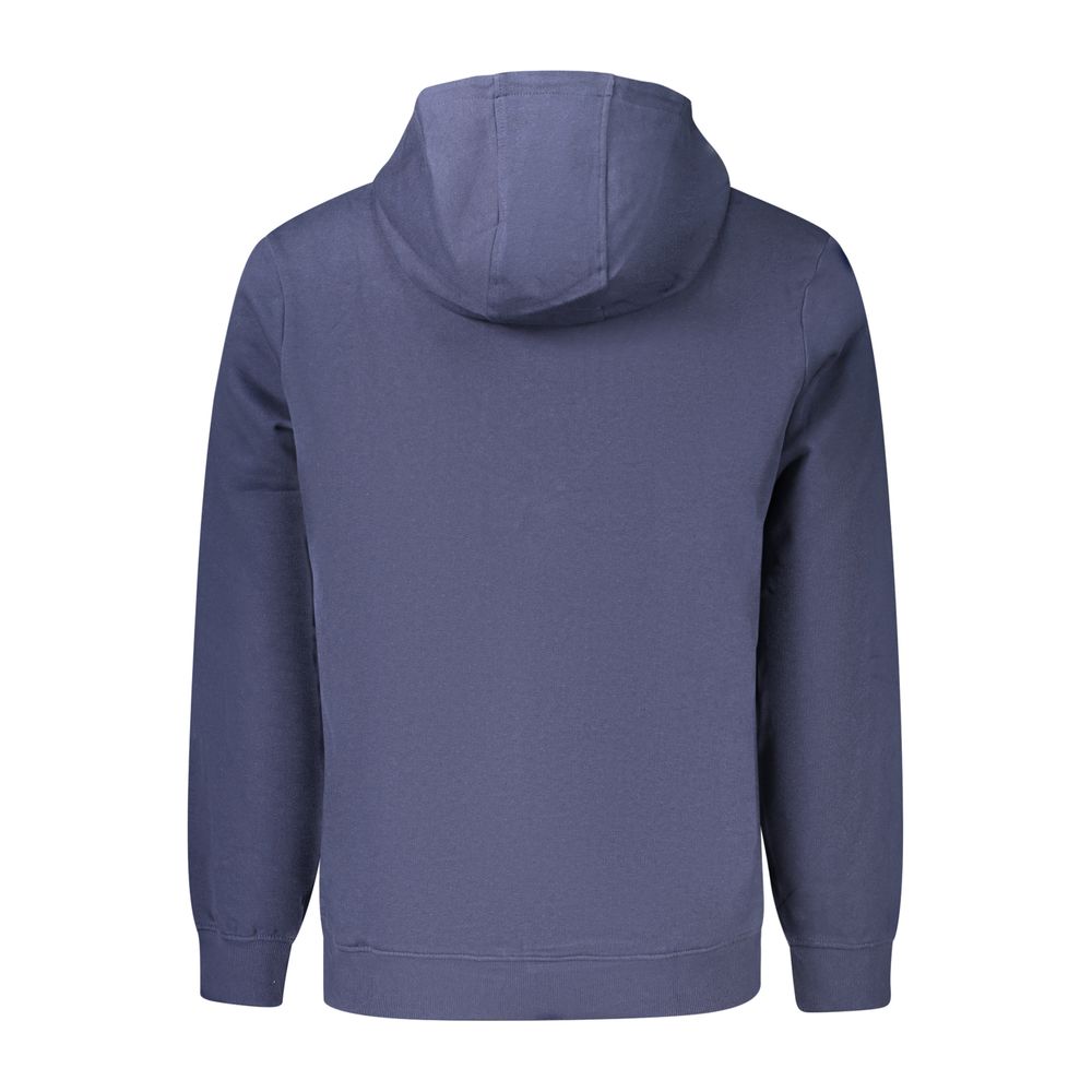 Blue Cotton Men's Sweatshirt