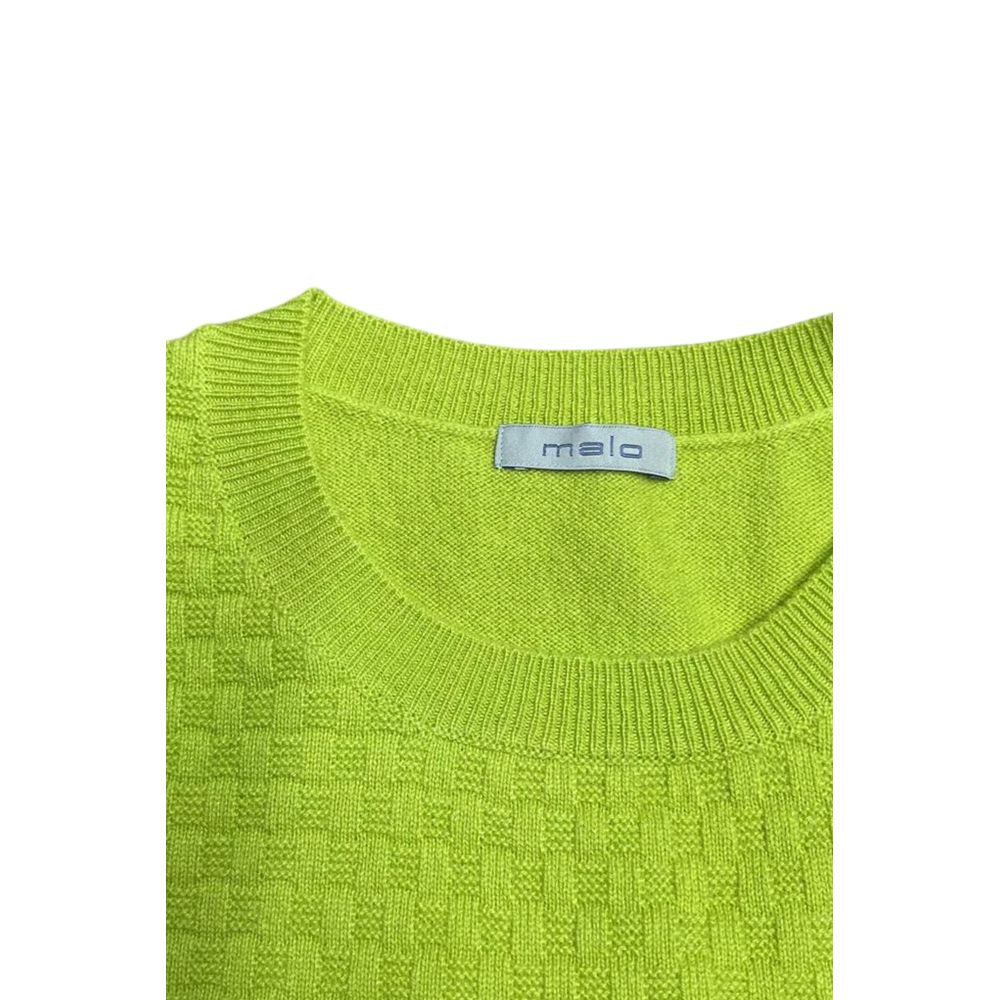 Green Wool Men's Sweater