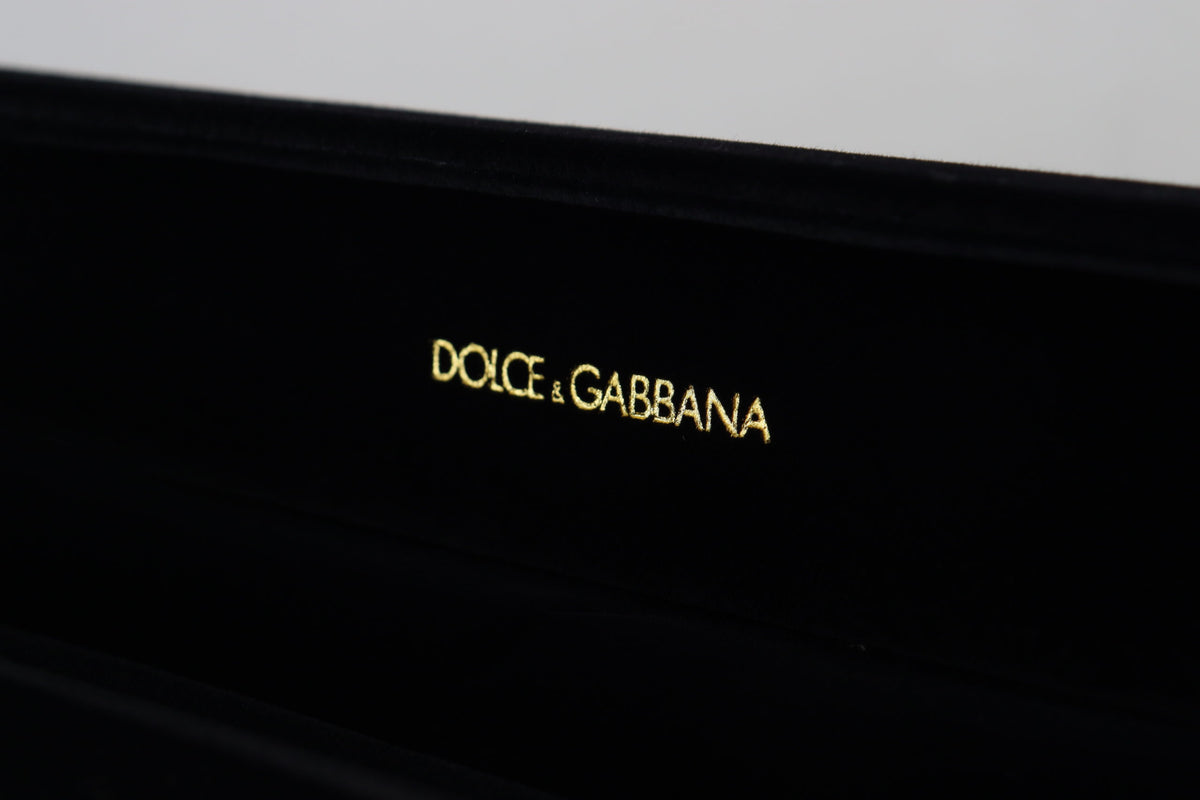Black Velvet Logo Plaque Storage Bracelet Jewelry Box