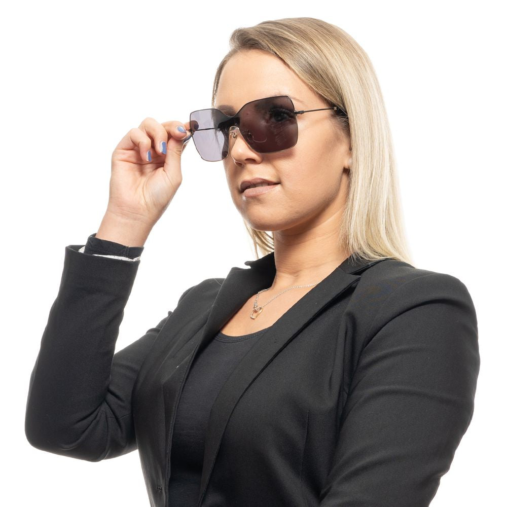 Black Metal Sunglasses