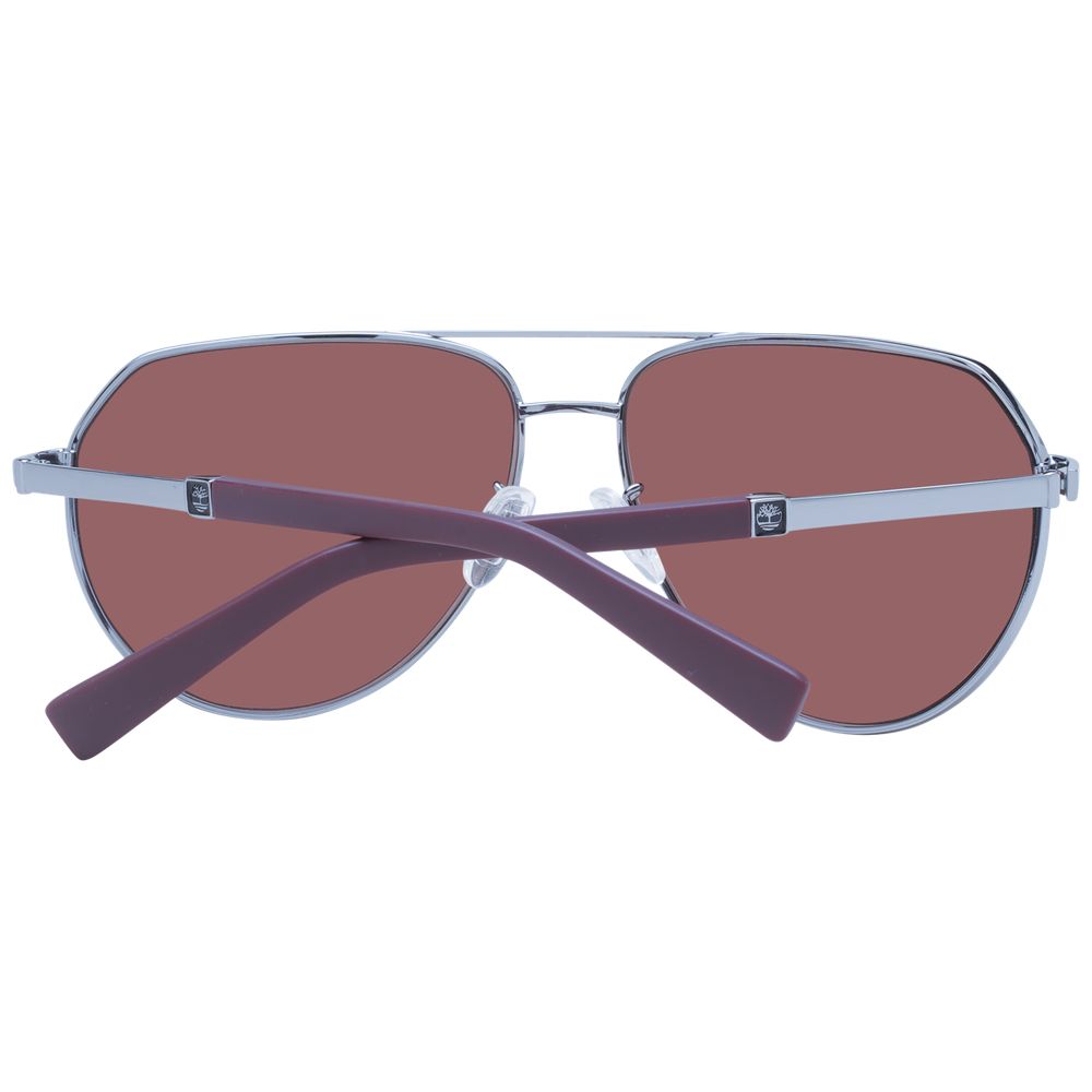 Gray Metal Sunglasses