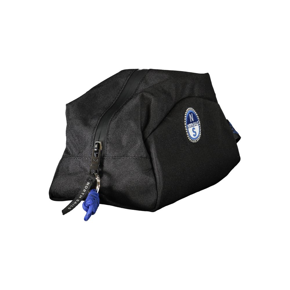 Black Polyester Men Beauty Case