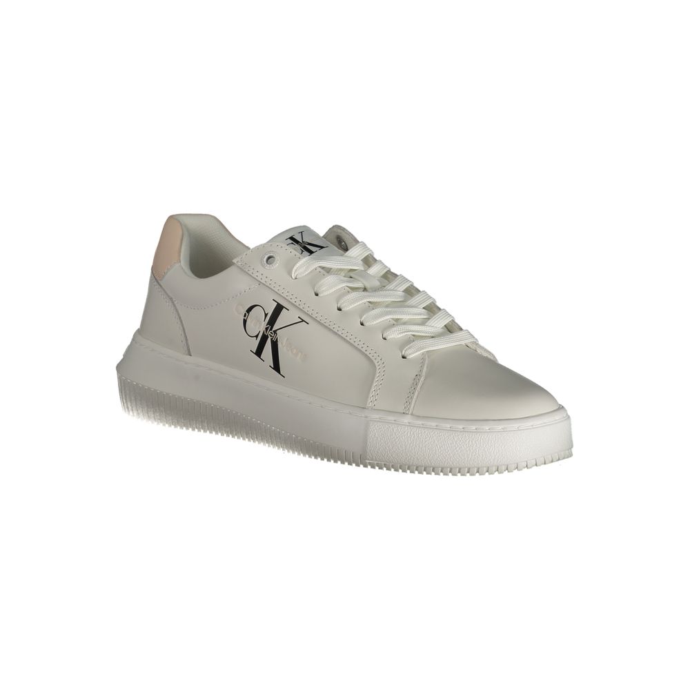 Bianco Polyurethane Women Sneaker