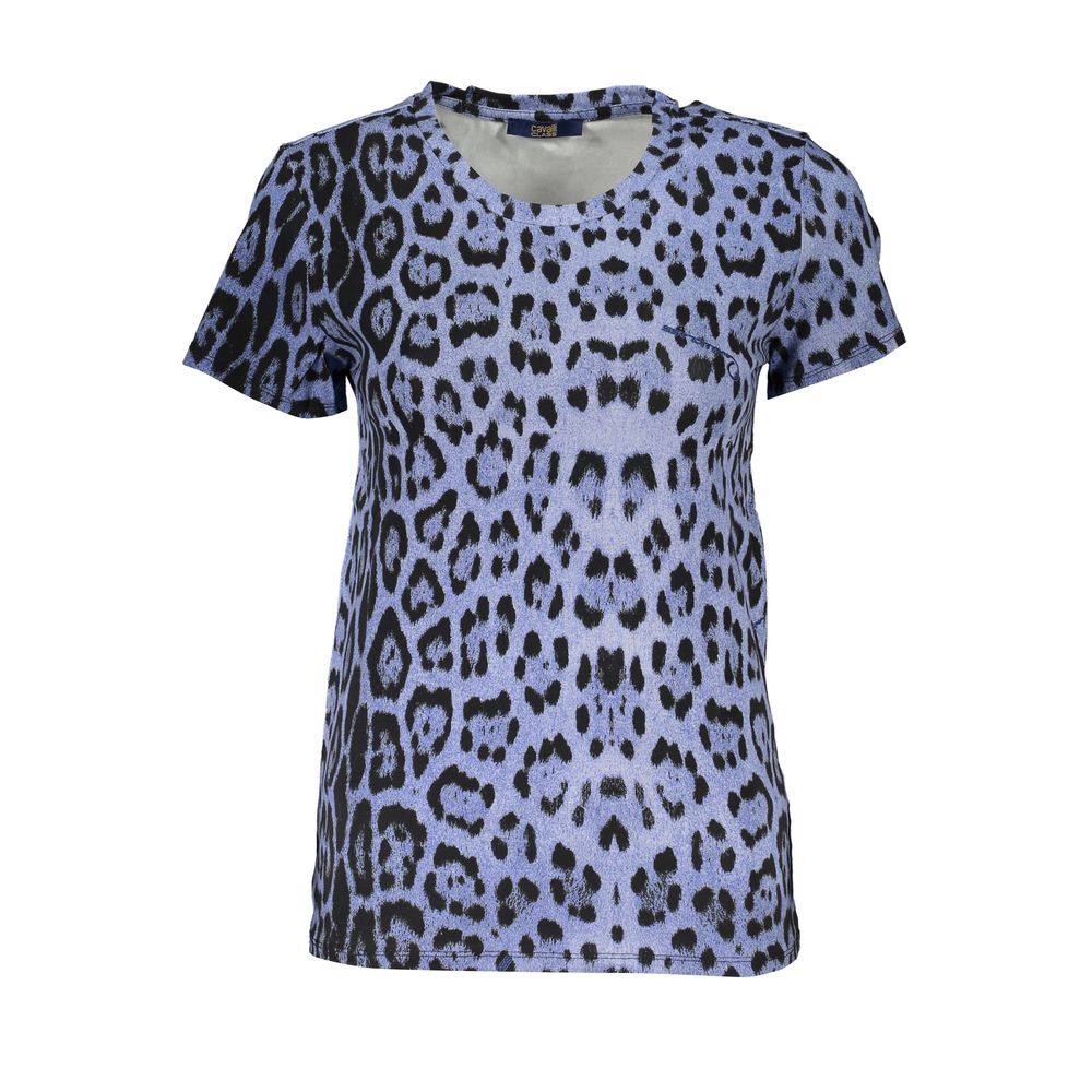 Azzurro Cotton Women T-Shirt