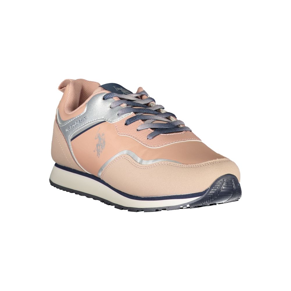 Rosa Poliuretano Donna Sneaker