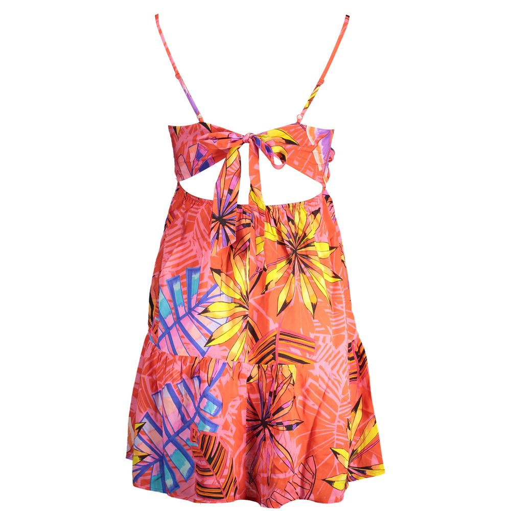 Rosso Polyester Women Dress