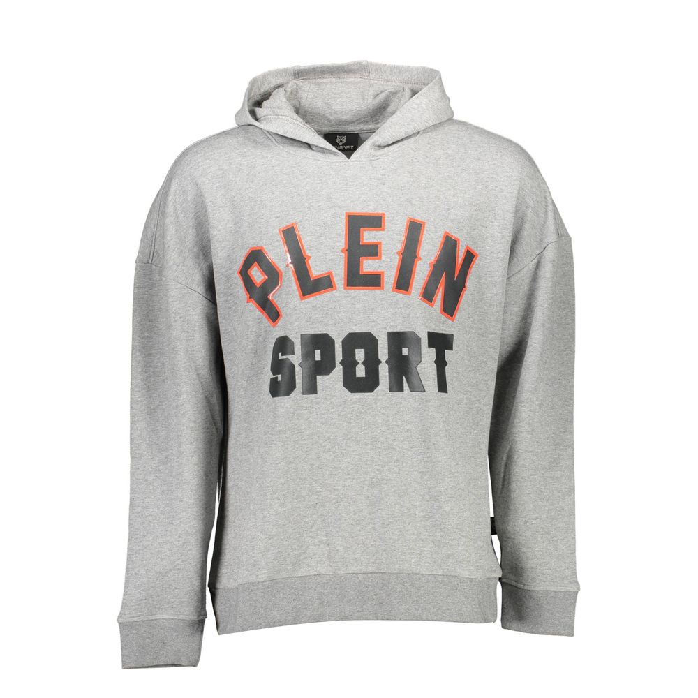 Grigio Cotton Men Sweatshirt