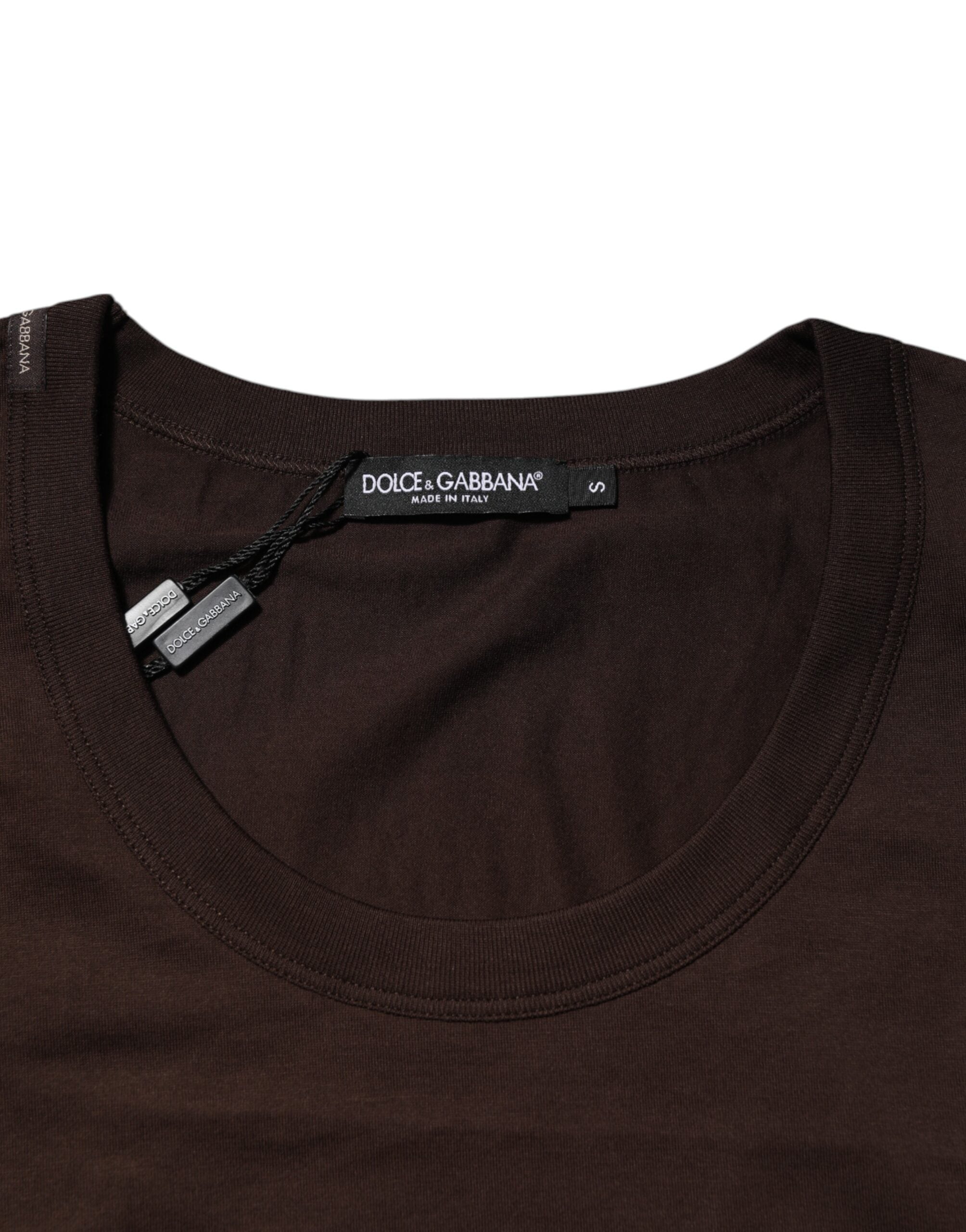 Brown Cotton Sleeveless Underwear Men Tank Top