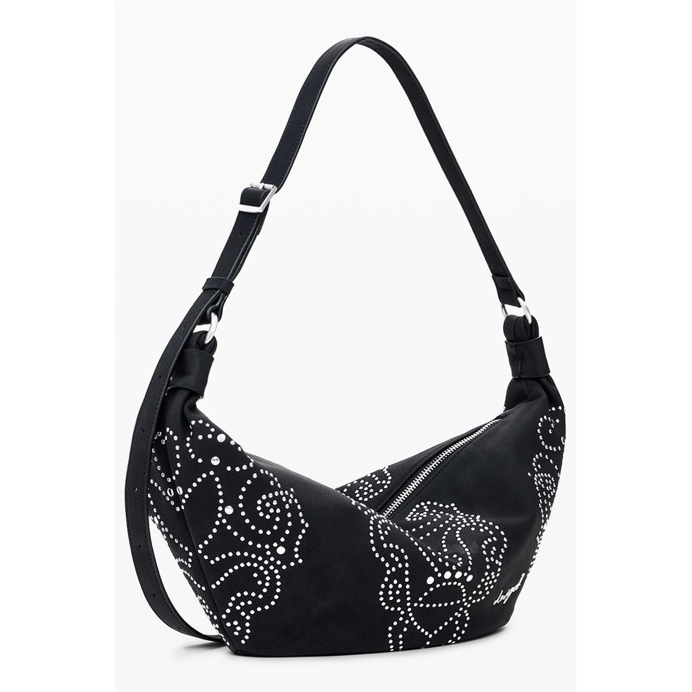Nero Poliuretano Women Handbag