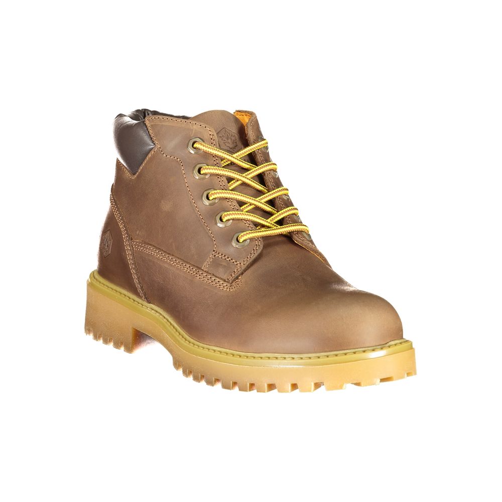 Marrone Leather Men's Sneaker