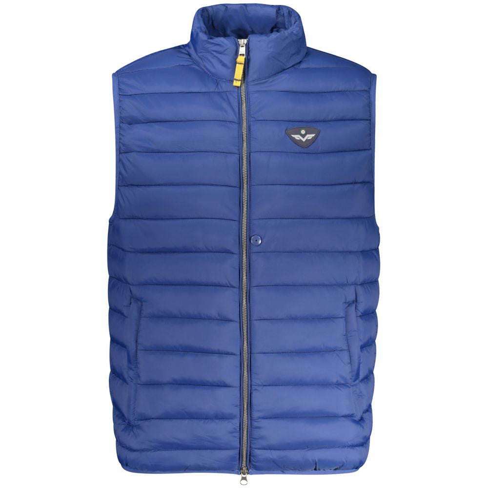 Blu Poliammide Men's Jacket