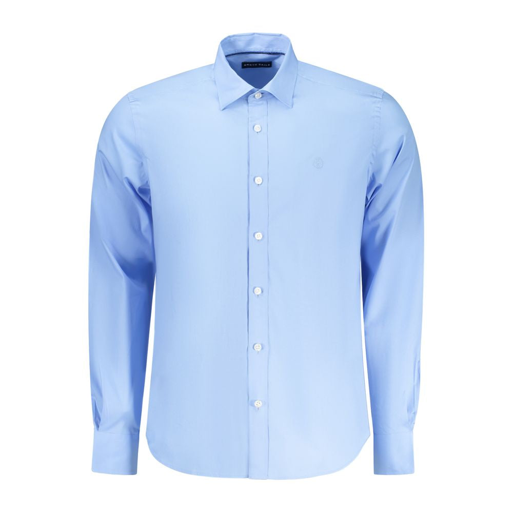Azzurro Cotton Men Shirt