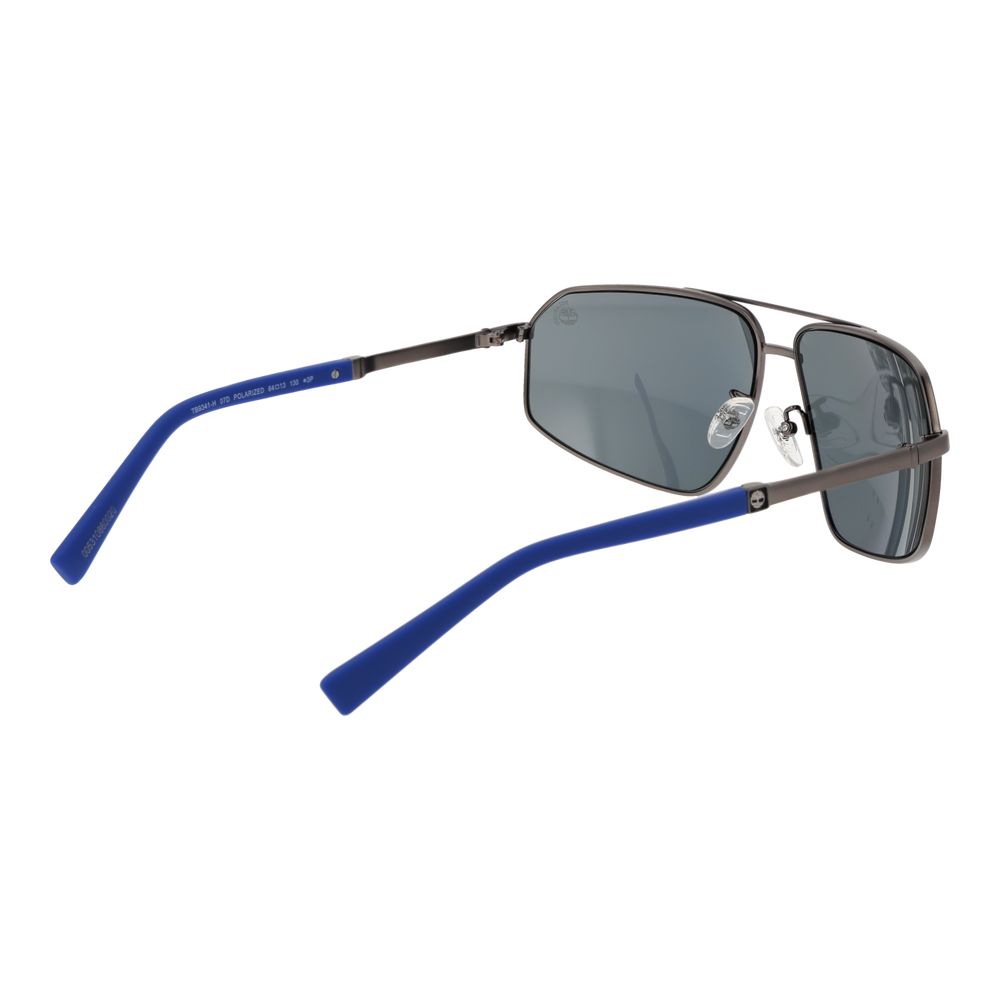 Gray Metal Sunglasses