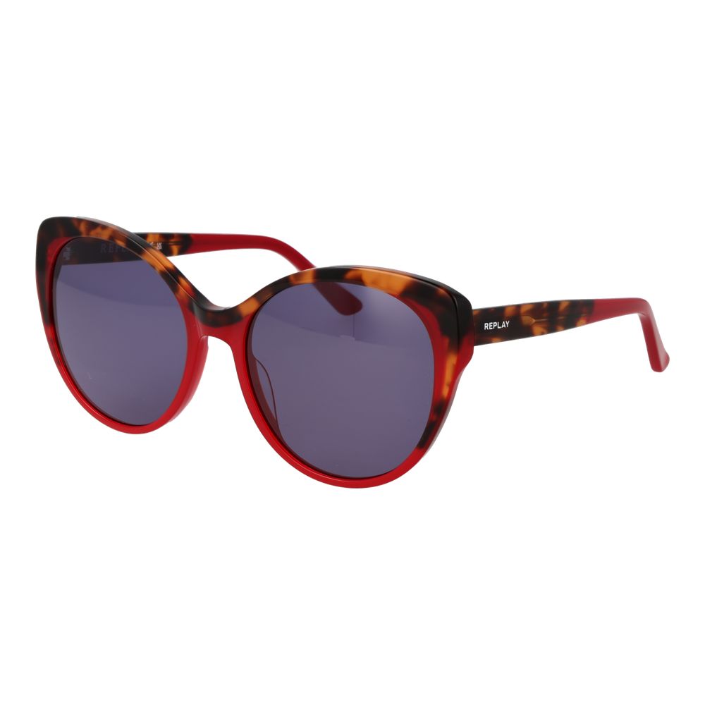 Red Plastic Sunglasses