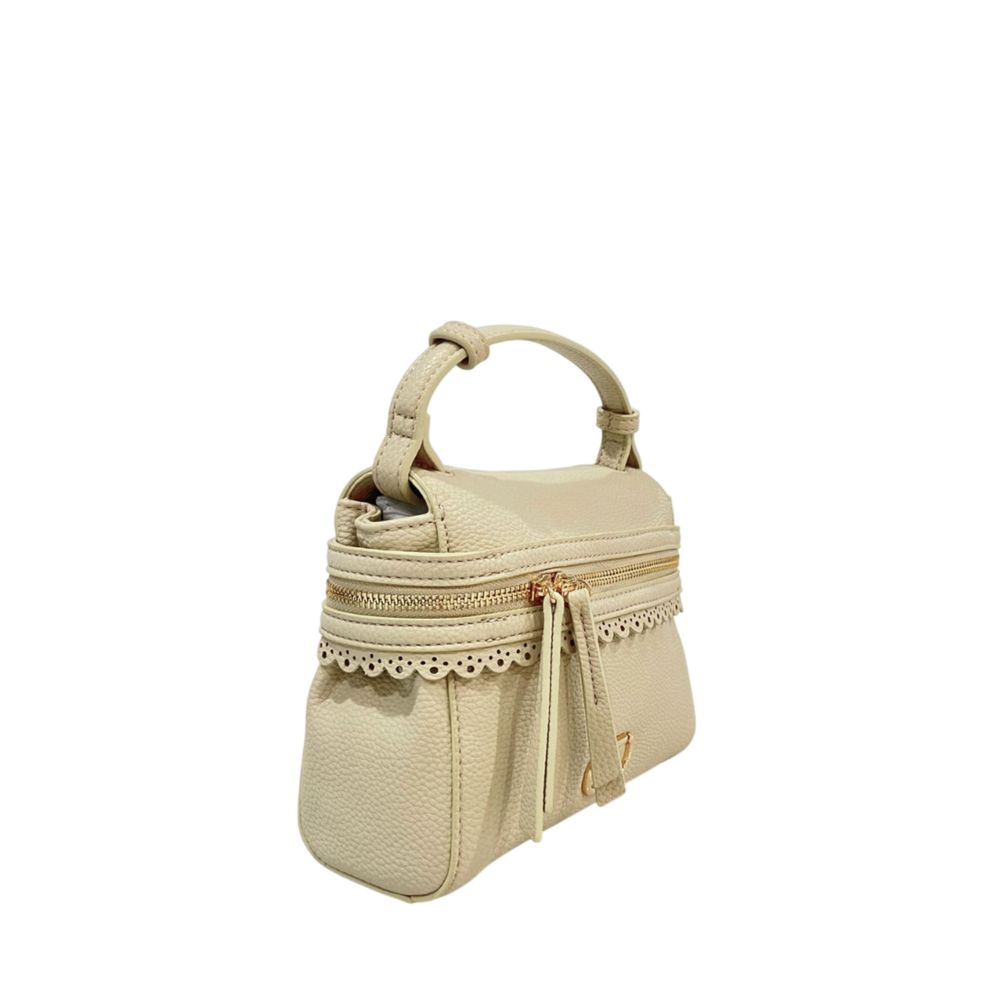 Beige PU Women Handbag