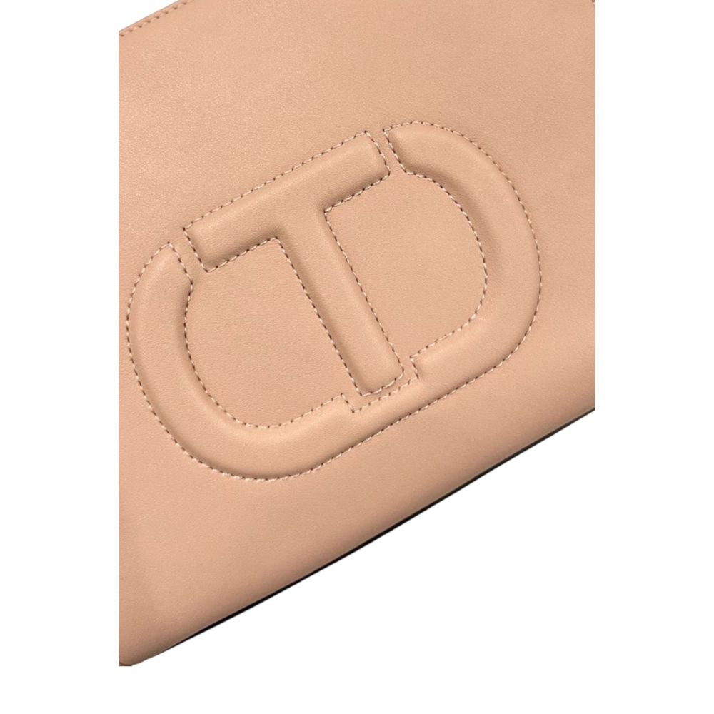 Pink PU Women Handbag