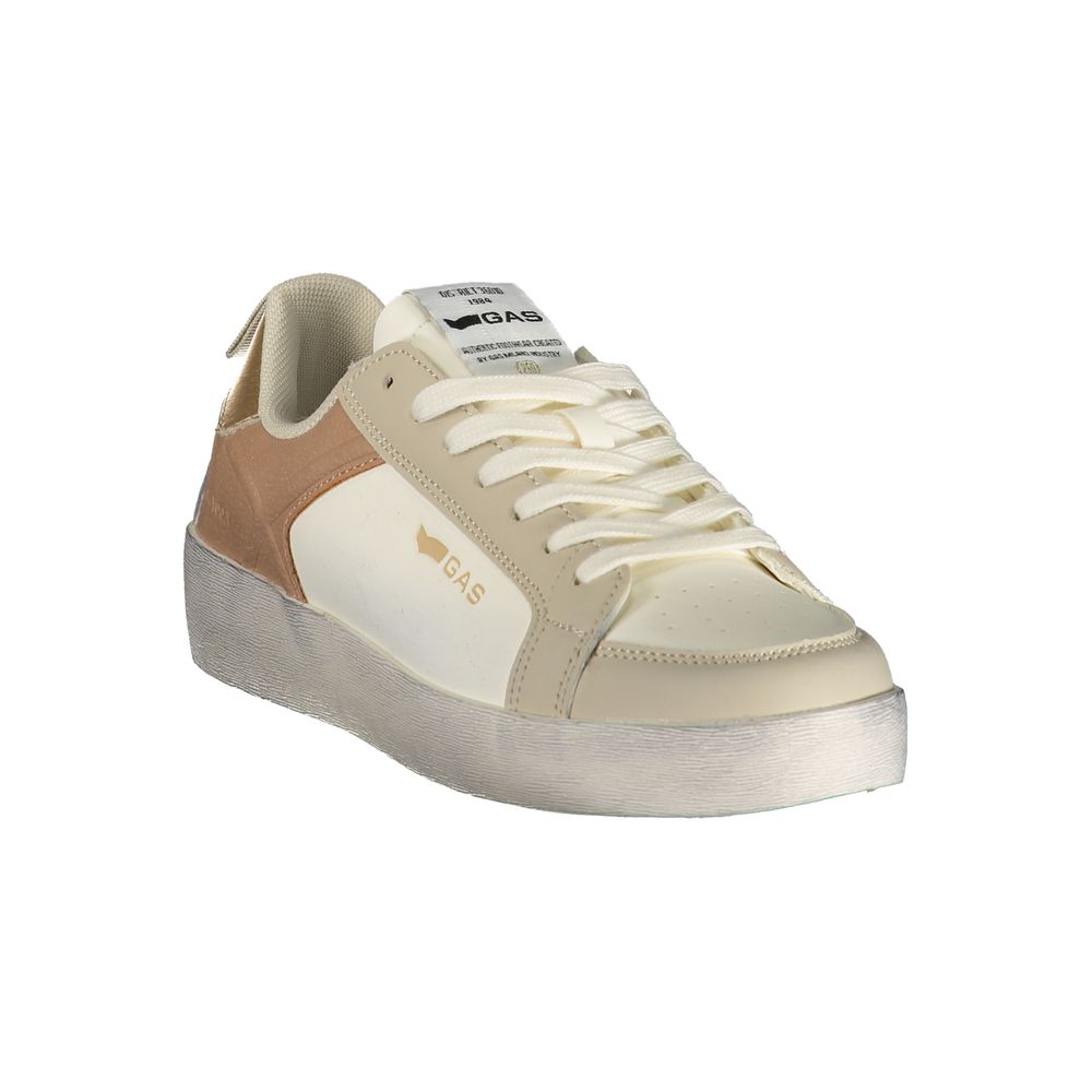 Bianco Polyurethane Women Sneaker