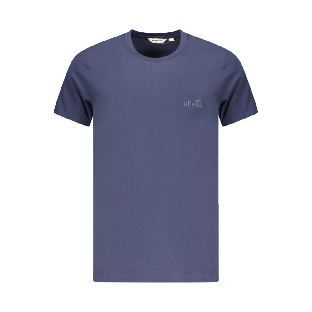 Blu Cotton Men T-Shirt